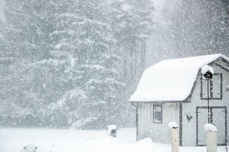 winter storage sheds in Massachusetts