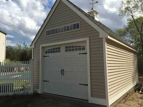 Acushnet garage door sheds