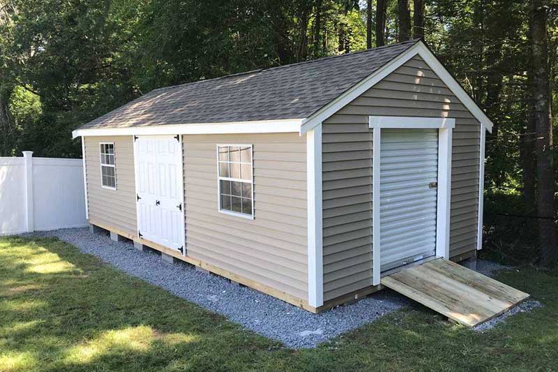 garage door sheds in Acushnet