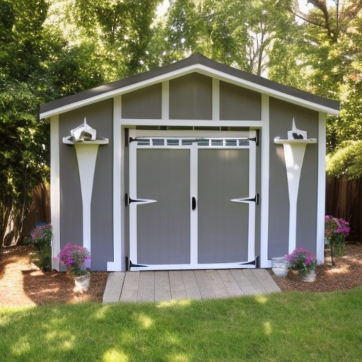 Glamorour Backyard Shed in Raynham, MA
