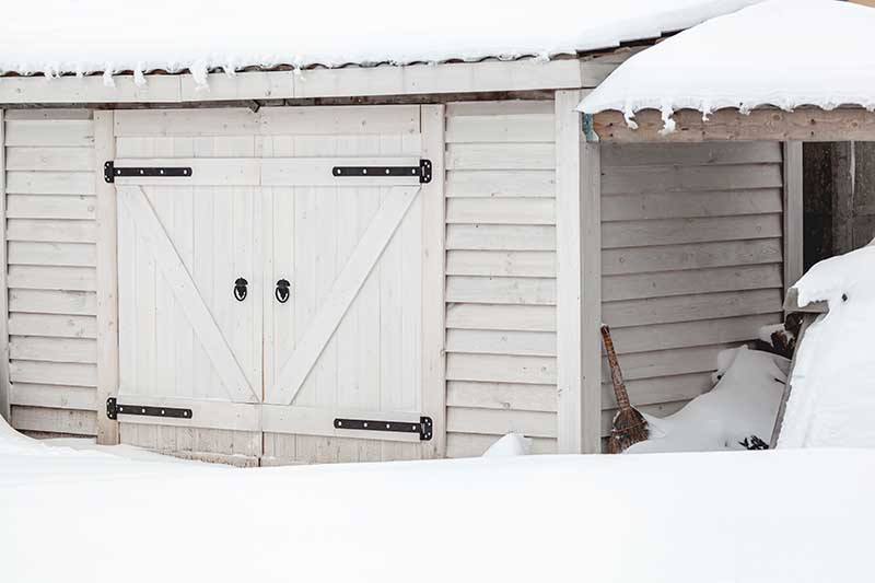 garage door sheds in Acushnet