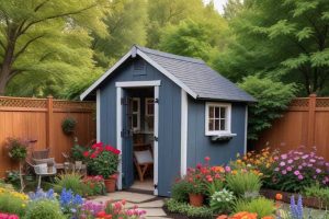 charming small backyard sheds