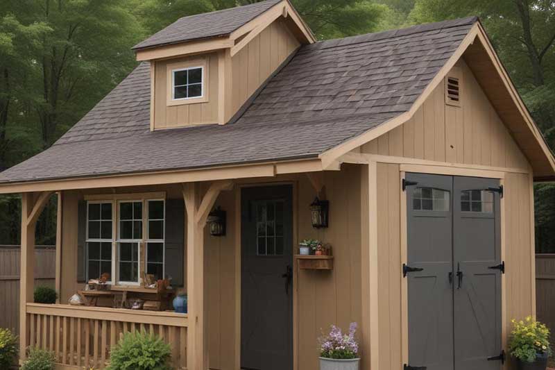 dream shed designs for backyard storage - custom options, sizes, and layouts