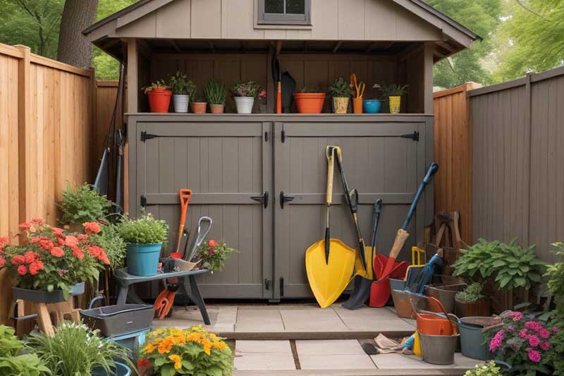 maximize your backyard storage with a custom designed shed