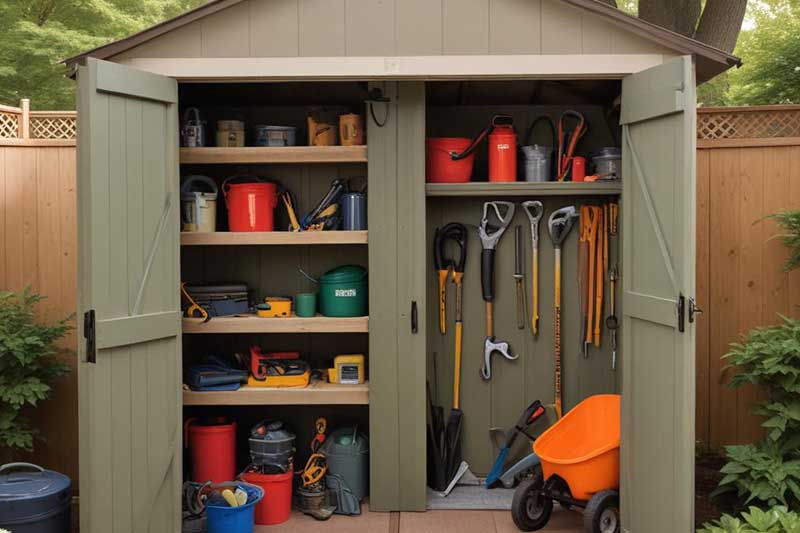 tiny shed solutions for backyard storage in Massachusetts