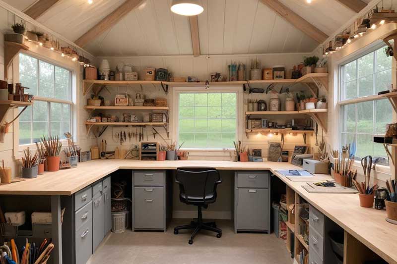 unlocking creative spaces - outdoor custom sheds for small business, hobbies, and more