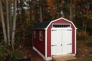 aesthetic appeal of custom backyard sheds available in many colors, sizes, shapes, styles, and material types