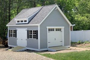 designing a dream shed with custom accessories, color and material options, and much more