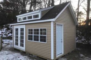 transform your Freetown backyard to increase storage space or outdoor living space with a beautiful custom shed