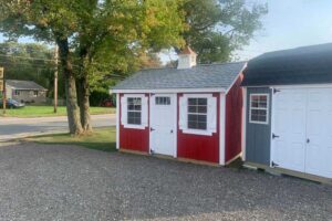 choose and customize the backyard shed of your dreams - large, small, custom features, exterior decor options, and more
