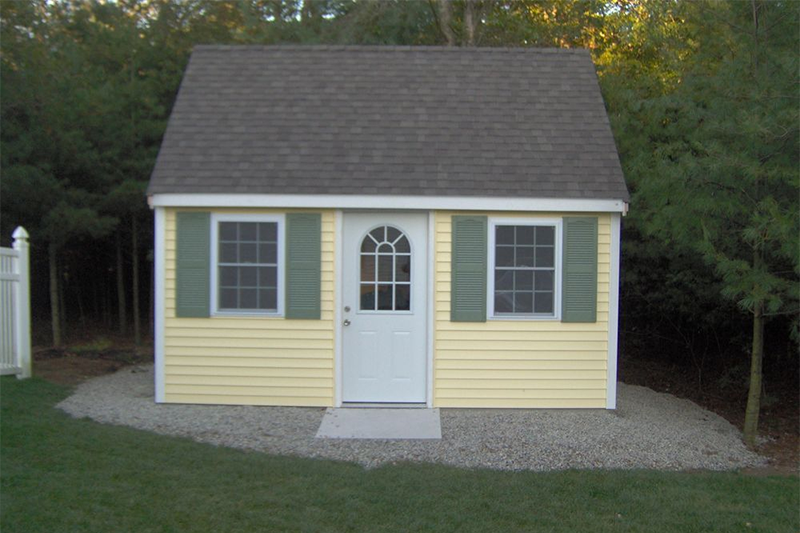 enchanted escape - design and install a shed according to your tastes and needs