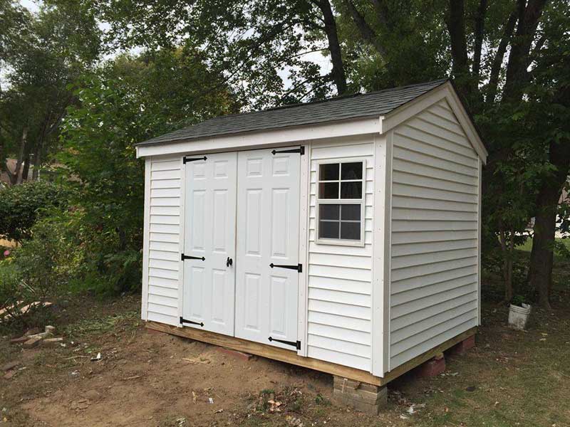small backyard shed - perfect for any type of home storage