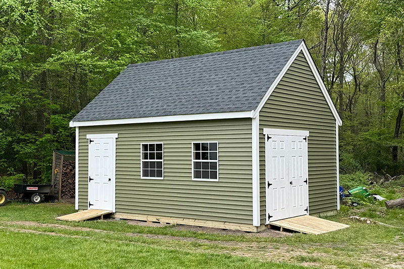 preparing your backyard for shed installation